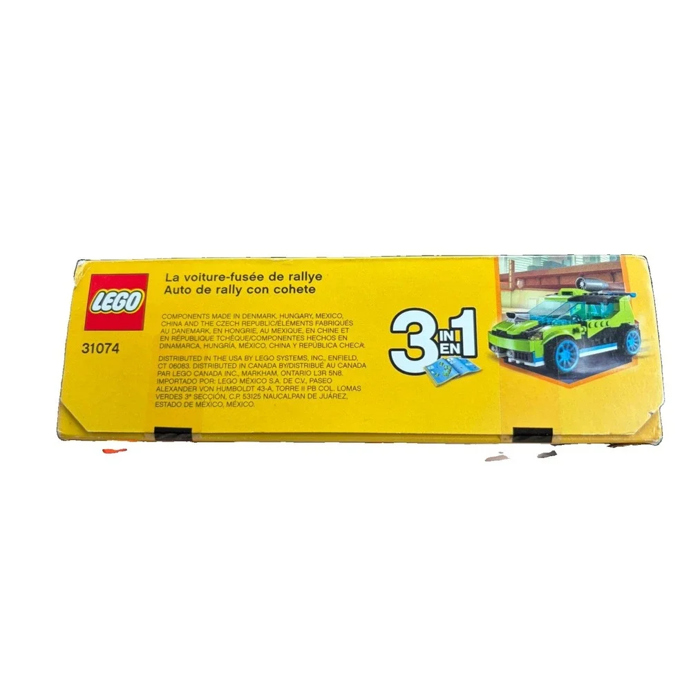 LEGO Creator 31074 Rocket Rally Car 3-in-1 241 Pieces Retired Set Sealed